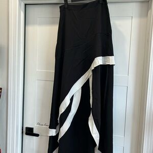 Black and White Women's Skirt